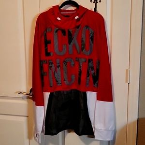 Nwt.  Big and tall Red and white ecko function sweatshirt